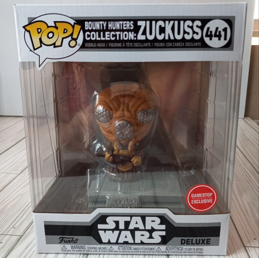 Star Wars Deluxe Zuckuss Funko Pop Vinyl Figure #441